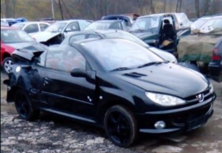 Mocheta interior peugeot 206 cc 1.6i nfu