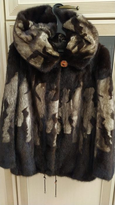 Норковая шуба, короткая