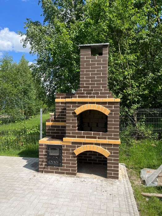 Grătar din cărămidă aparentă klinker