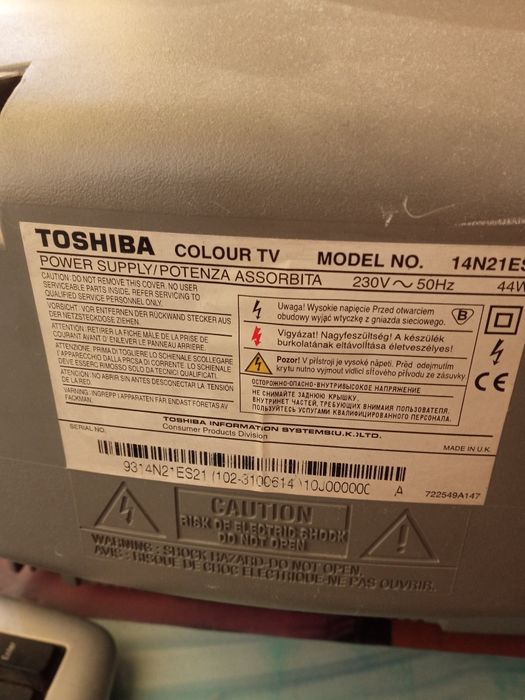 Телевизор Тошиба 14"