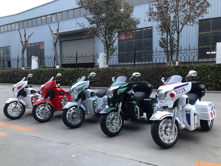 Новый детский перезаряжаемый мотоцикл