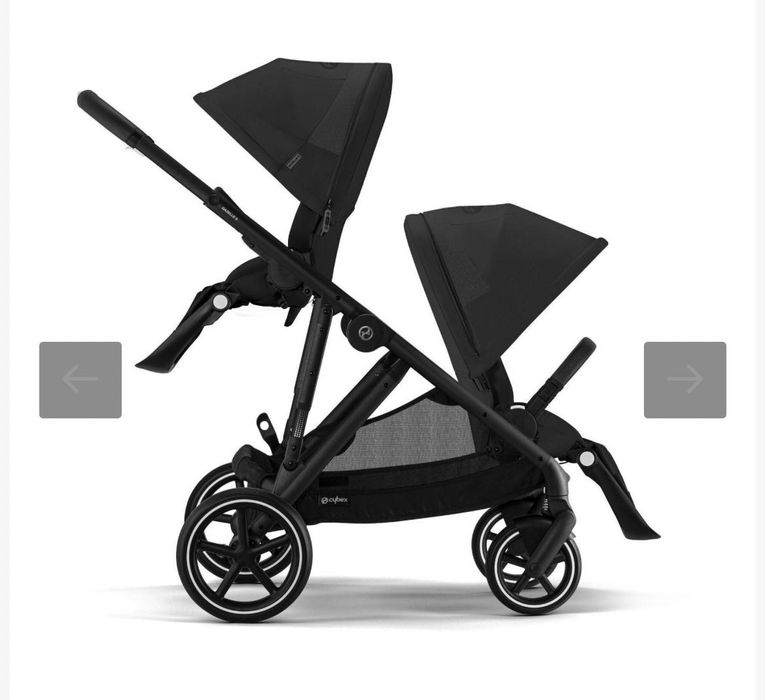 Суех Бебешка количка Gazelle S
BLK Moon Black