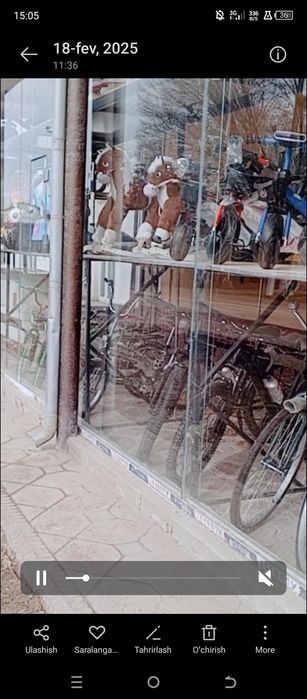 Kalyon oyna vitrina (10x3.5m, h=3.2m qalinligi 10mm)sifati zoʻr