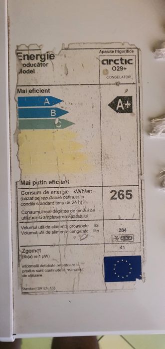 Lada frigorifica Arctic 290 litri