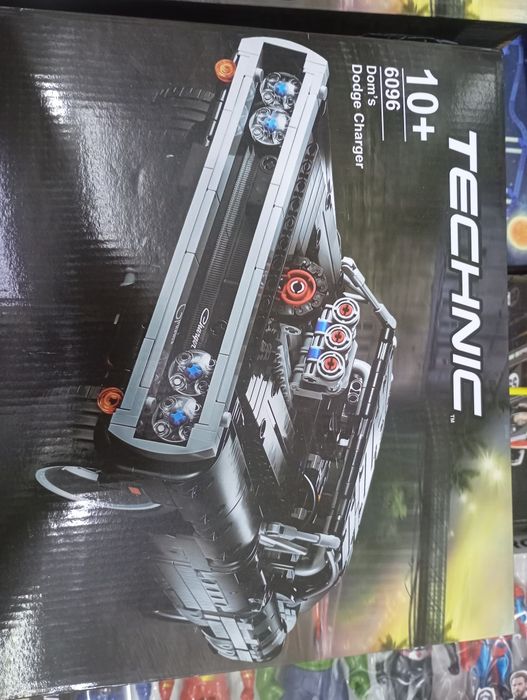 Конструктор Technic Dom's Dodge Charger 6096 / Yangi, 6 dona bor