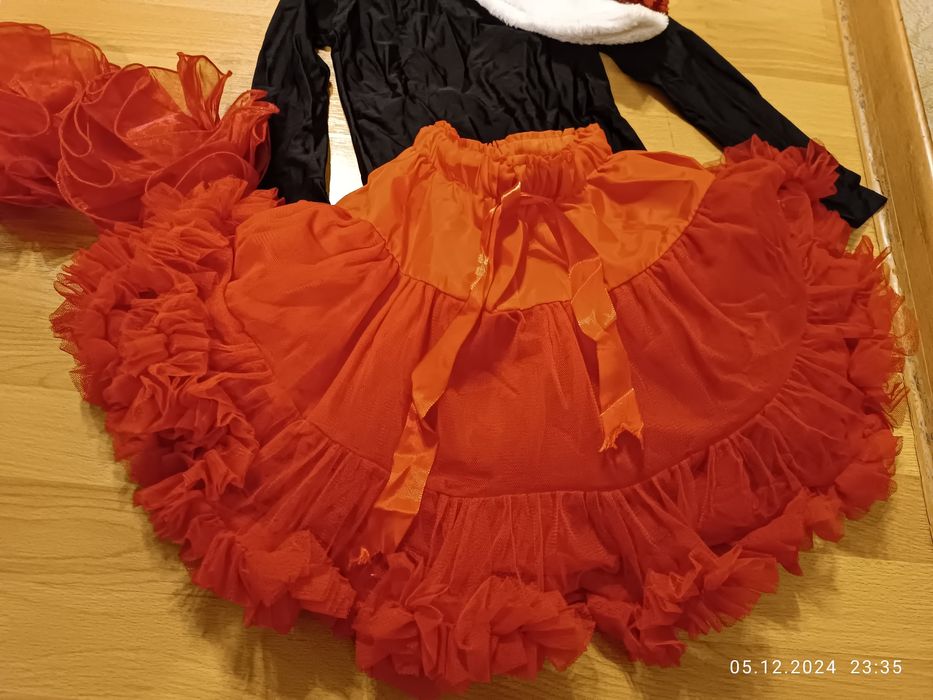 Костюм для девочки новогодний