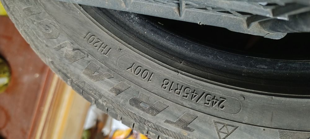 Шины летние размер 18