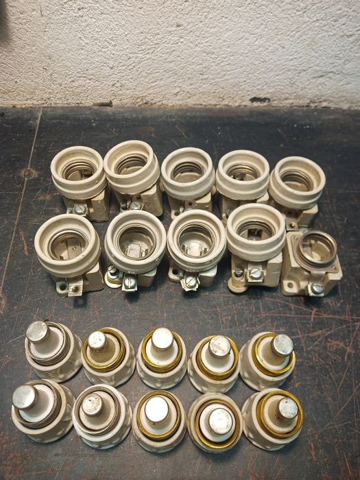 Керамични основи, капачки и предпазители.