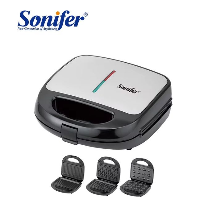 Доставка! Вафельница Sonifer 3 в 1 SF-6153