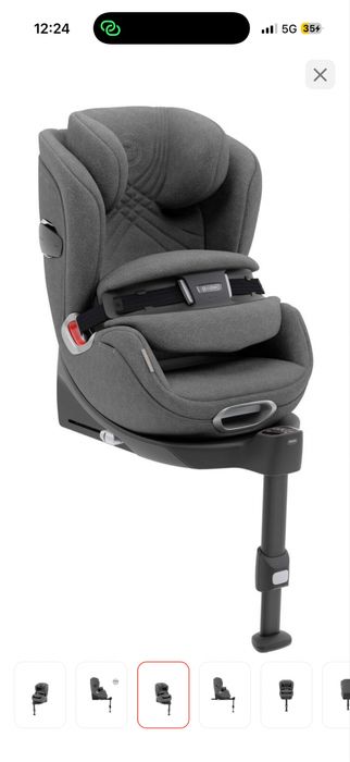 Продам автокресло Cybex Anoris T i-size Soho Grey (9-18 кг)