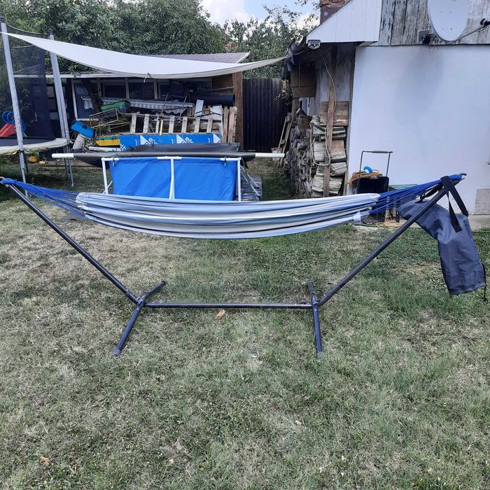 Hamac 1000 x 2000 cu ,cadru metalic