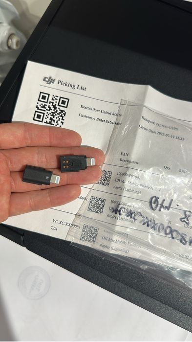 DJI Mic Mobile Phone Adapter (Lightning)