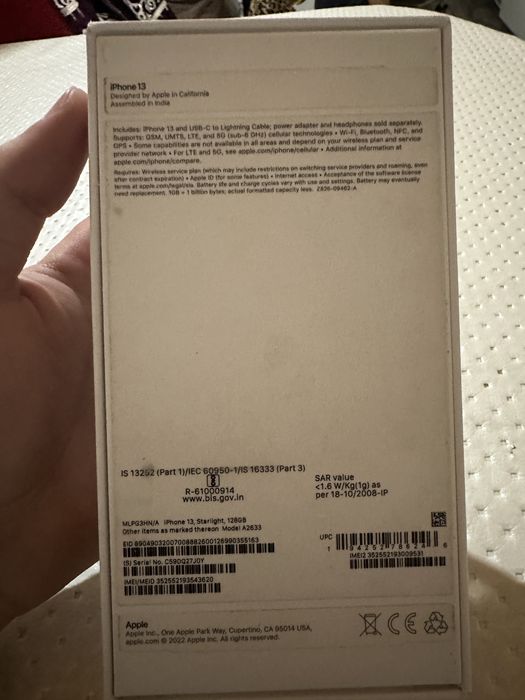 Iphone 13 емкость 81%