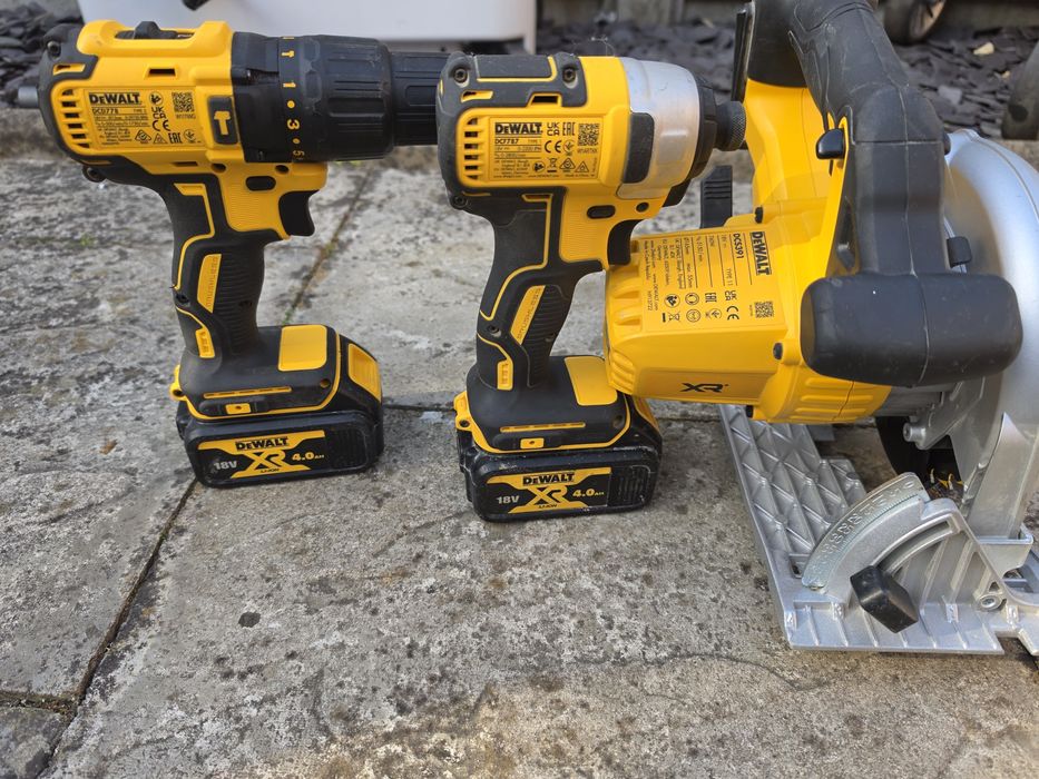 Set dewalt 18v circular set driluri