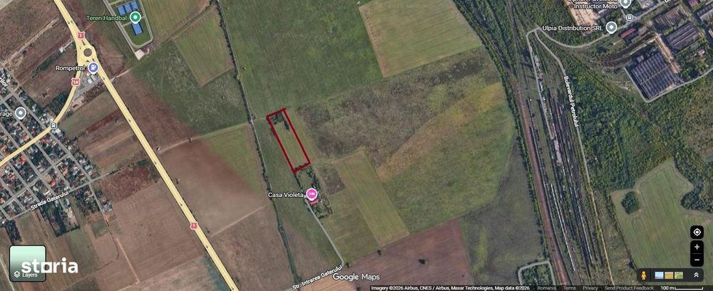 Agentia imobiliara VIGAFON vinde teren intravilan Parc Municipal Vest