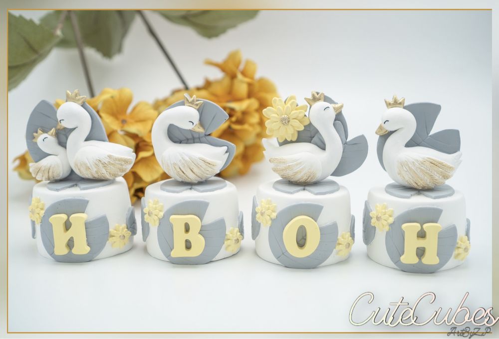 Кубчета с име . Ръчна изработка , декорация , подарък за дете .