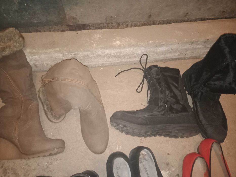 Lot incaltaminte ghete, pantofi si adidasi dama femei