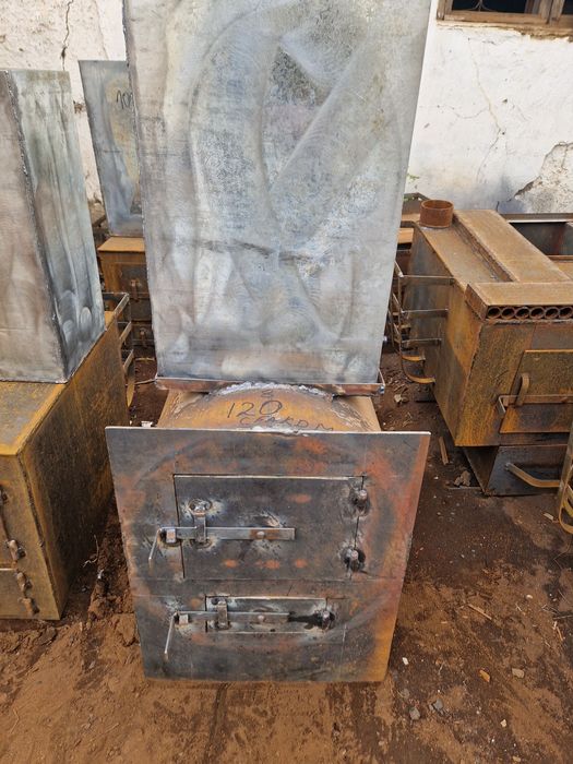 Печи банные с баками