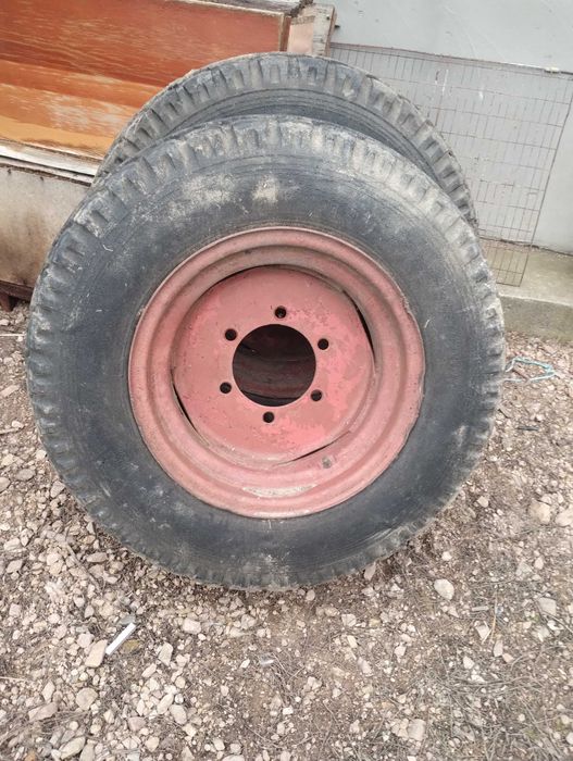 Axă,punte remorcă după tractor