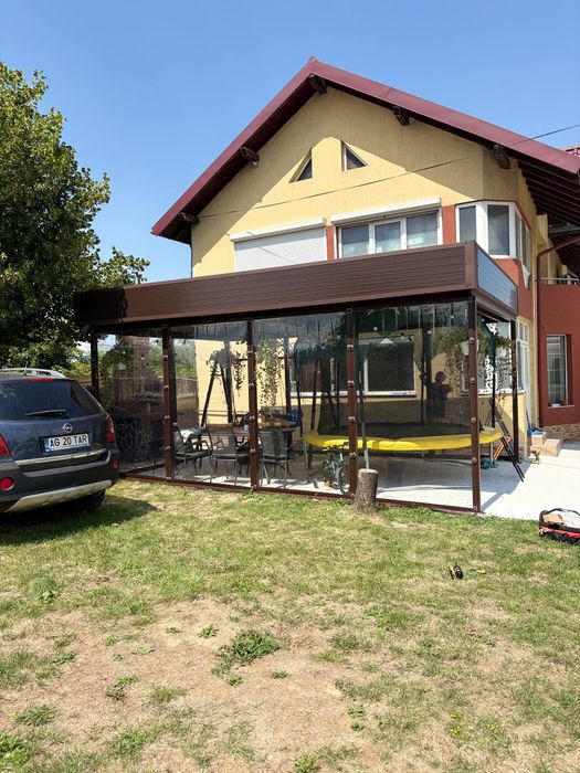 Folie terasa transparenta Cristal premium 0,8  terase si foisoare