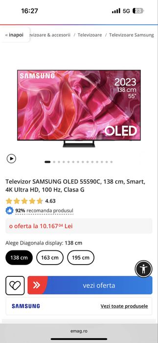 Samsung oled  s90c