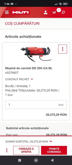 Mașina de carotat