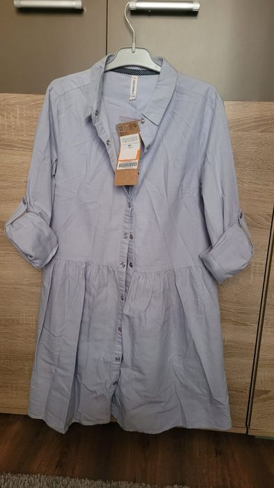 Rochie cămașă cu eticheta