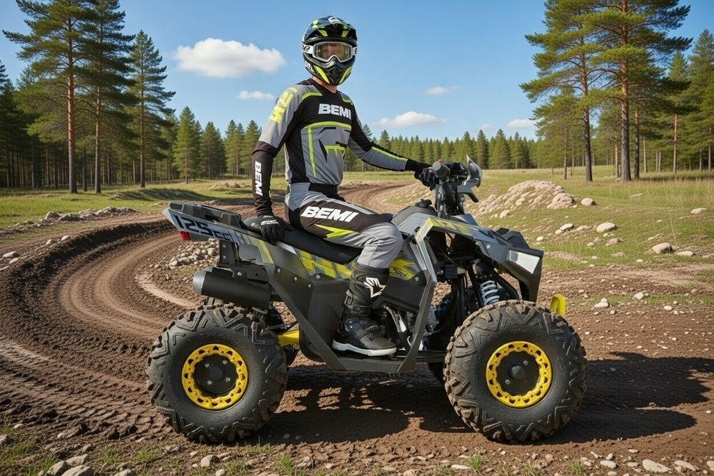 ATV BEMI 125/150 Hulk J8'' PRO cutie semi-auto Frane disc