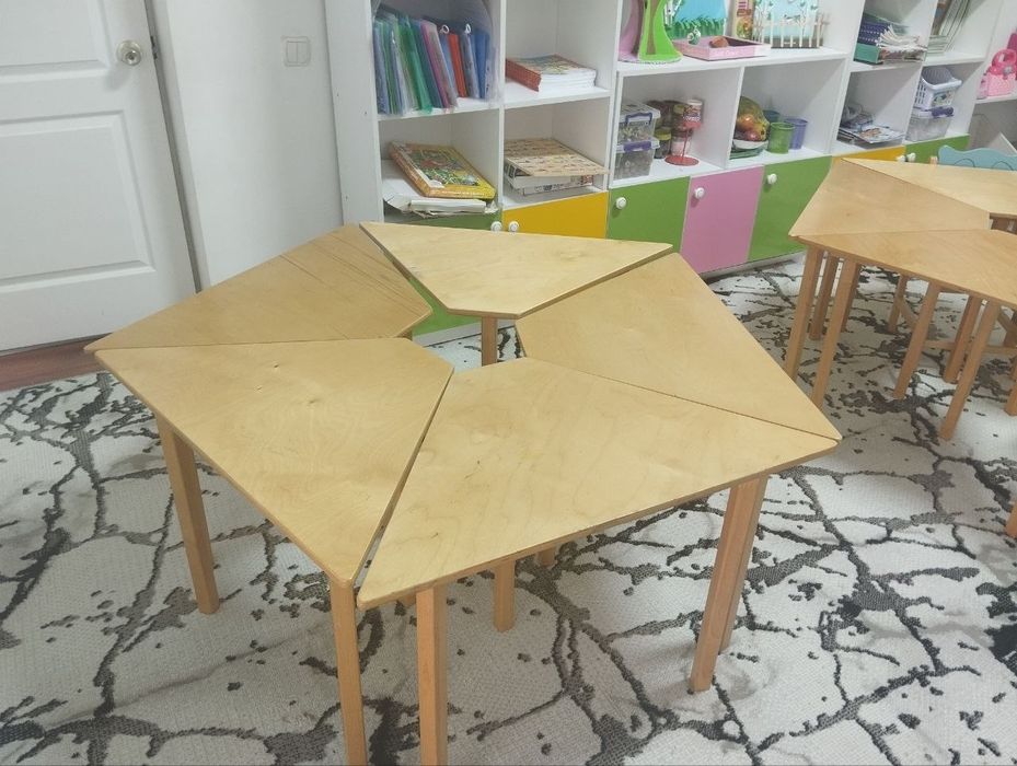 Круглые стульи для садиков