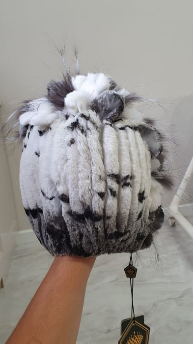 Меховая шапка (кролик)
