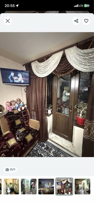 Продаётся 1 ком 3 микрорайон