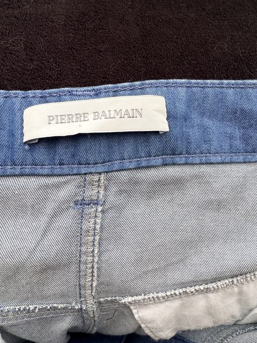 Pierre Balmain – fustă lungă denim de  colecție