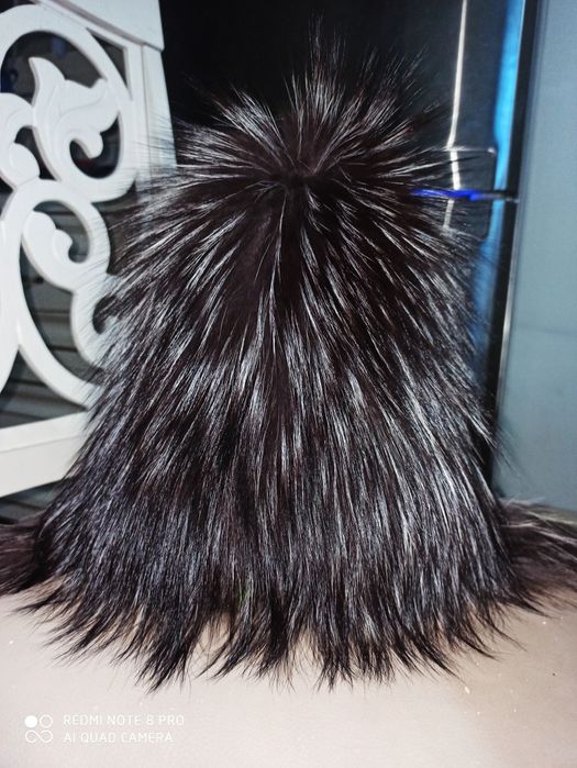 Шикарная шапка чернобурка