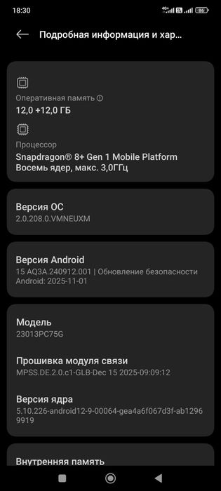 Poco f5 pro 12+12/512gb