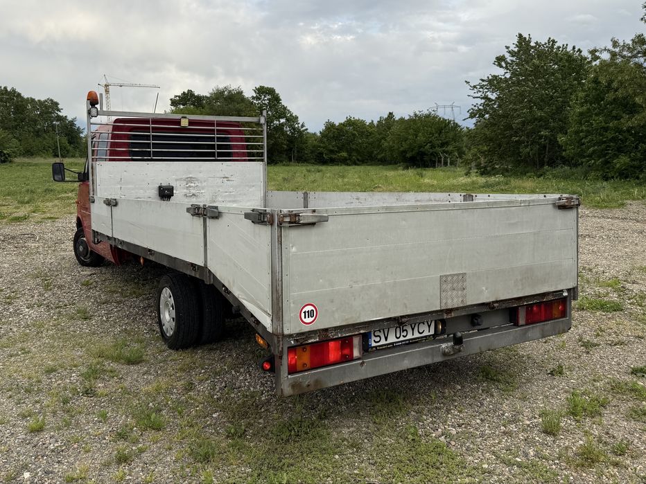 Volkswagen LT46 / AutoPlatformă BA14 / Categoria B / 1999 / 2.8 TDI MAN / 130 CP / 132.000 KM / Cabină & Punte Dublă / 6 Locuri / Troliu / Cale