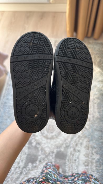 Детские сапоги на осень