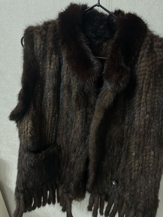 норковая накидка