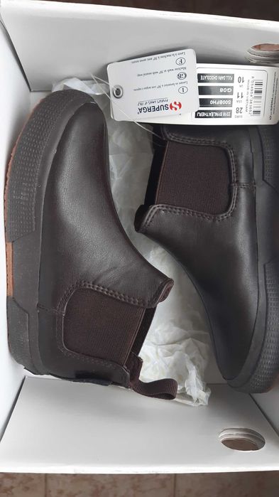 SUPERGA Нови ест. кожа 28 размер