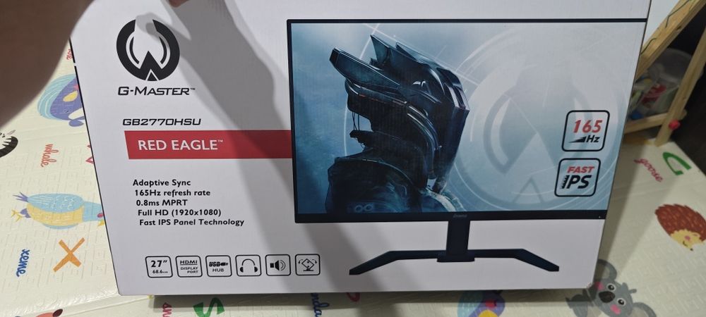 Продам новый игровой монитор 27 IPS
