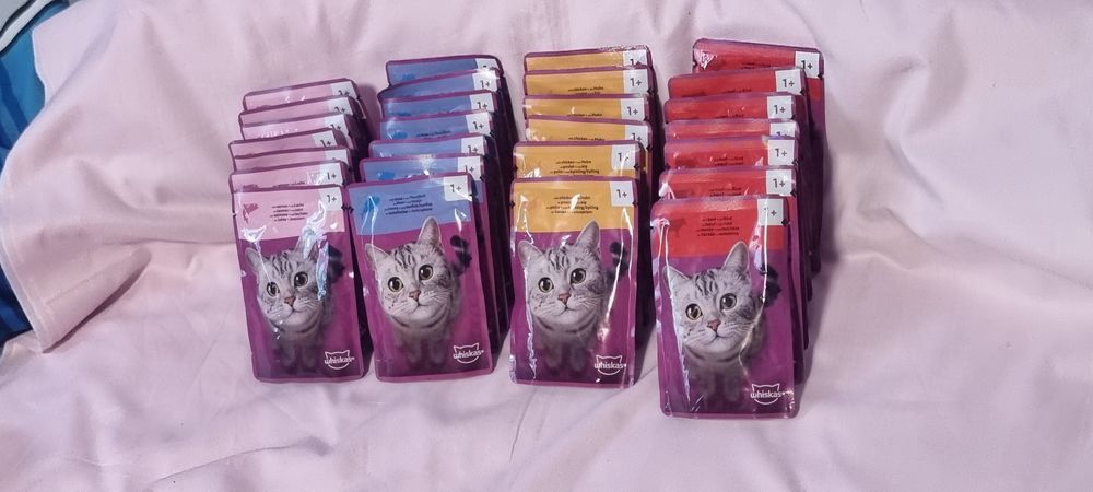Mancare/plicuri pt pisici Whiskas