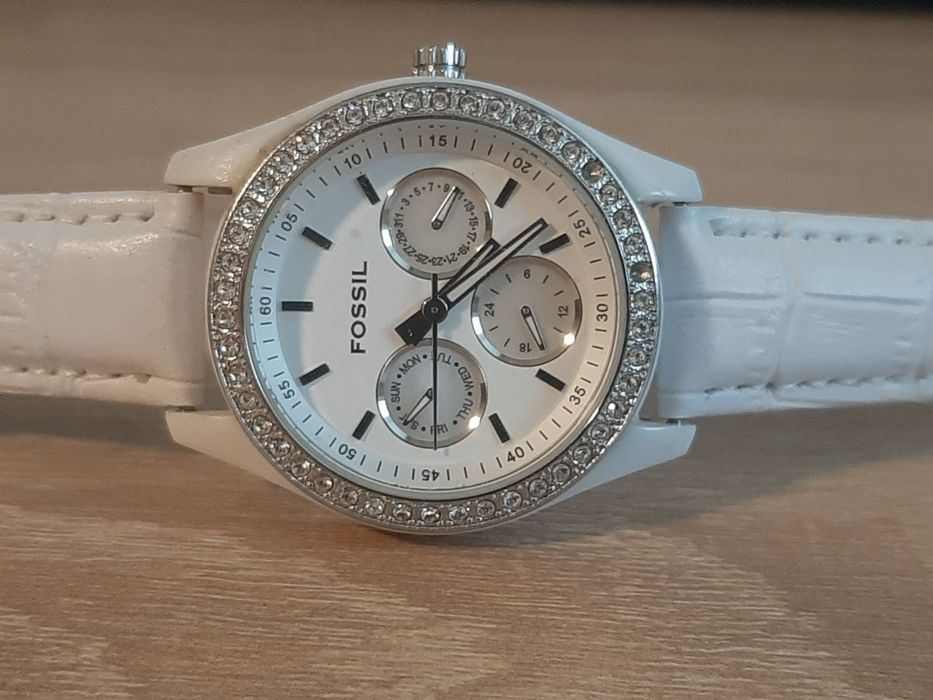 Ceas de damă Fossil ES-1965 – Alb, Multifuncțional