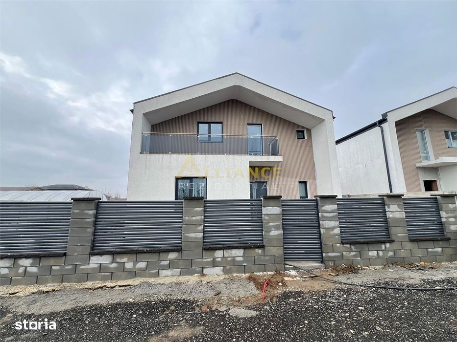 Casa Individuala P+M - 4 camere - Pompa de Caldura-Panouri Solare