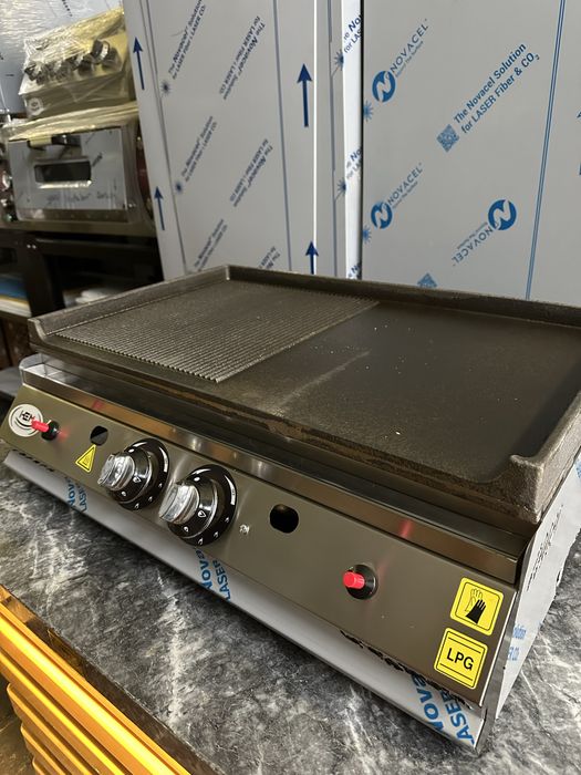 Gratar/Plita Inox Gaz 30 Cm,50 Cm,70 Cm,100 Cm DREPT,STRIAT,MIX