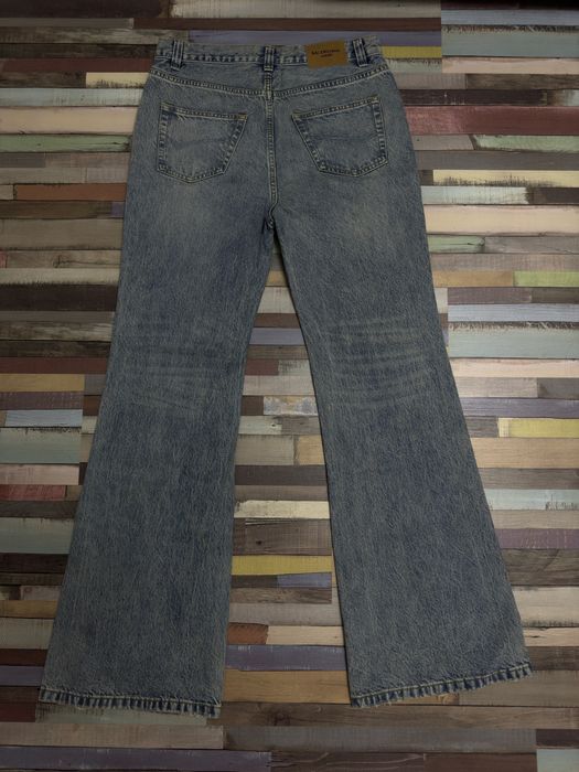 balenciaga jeans lost tapes blue