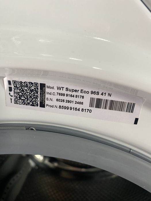 Пералня със сушилня Bauknecht WT Super Eco  96S 41N 9кг./6 кг. 1400 об