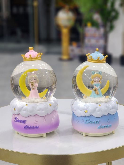 Снежный шар музыкальный с подсветкой