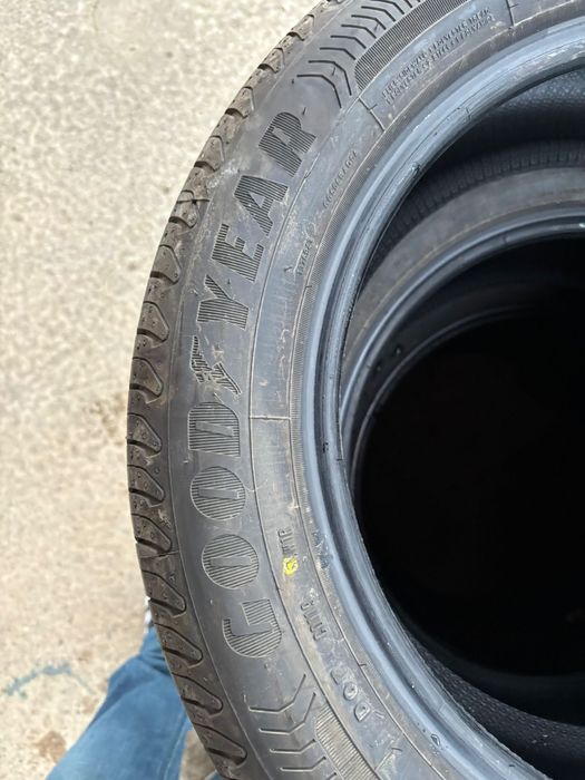 4 anvelope Goodyear VARĂ 195/55 R16 – ca noi, rulate 350