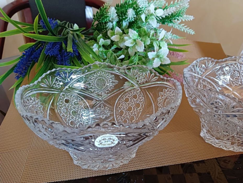 Хрустальные вазочки 6 шт