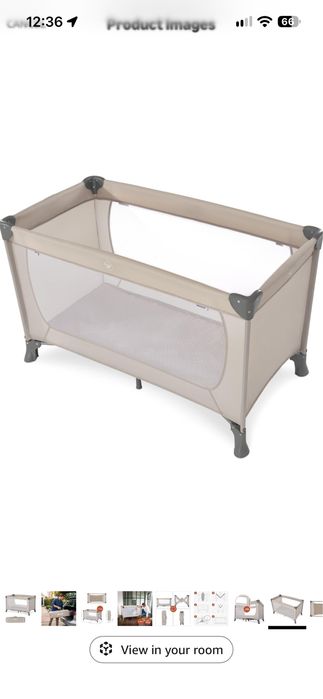 Pătuț de călătorie Hauck Dream’n Play – Bej