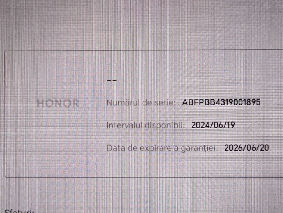 Casti wireless Honor Earbuds X6, impecabile, garantie
